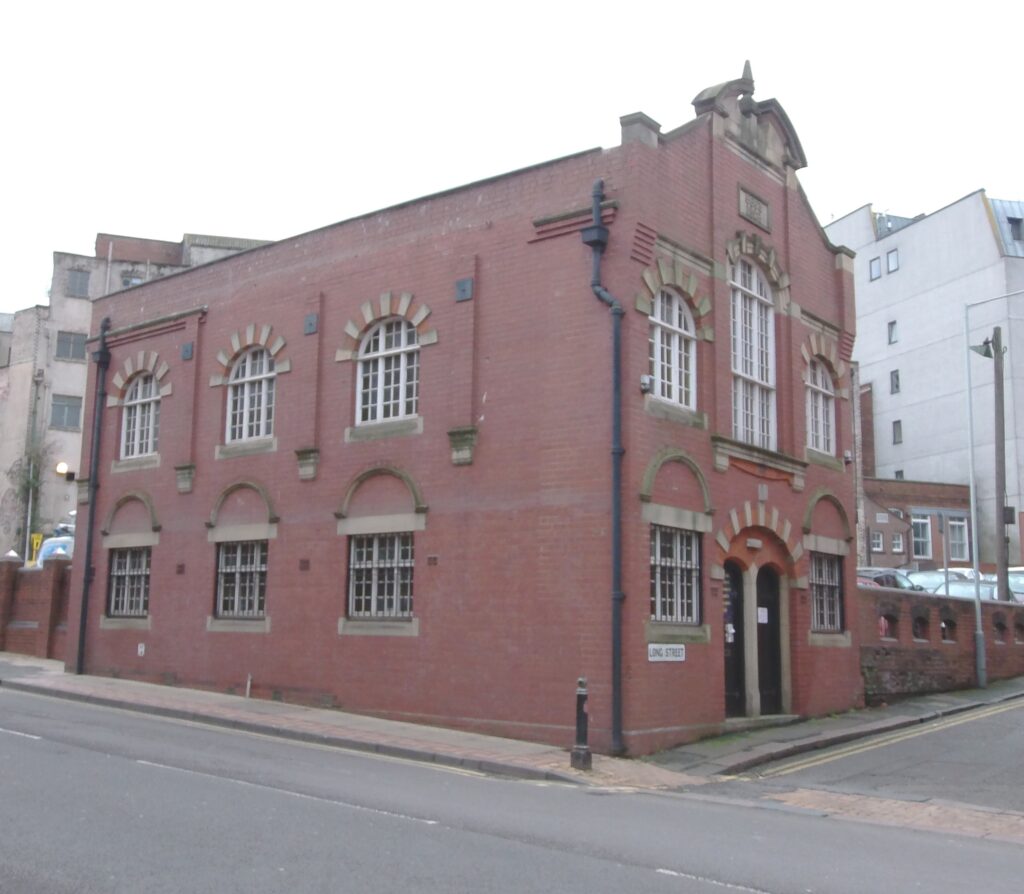 The former Wolverhampton Synagogue, pictured in 2019.